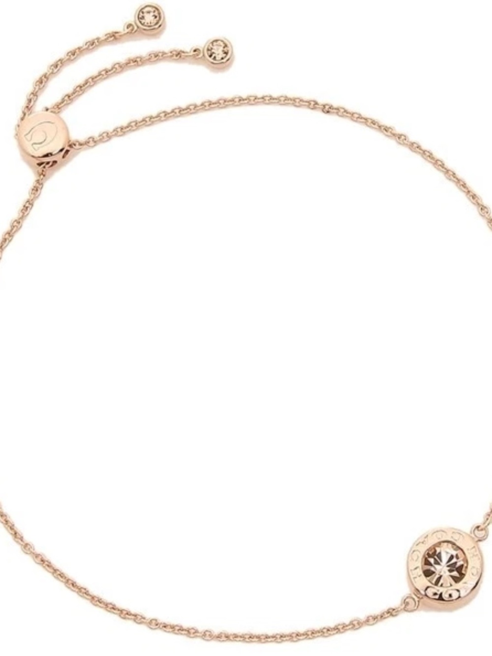 Coach Rose Slider Bracelet